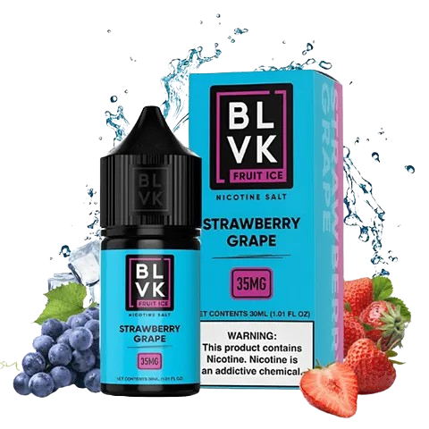 Líquido BLVK Fruit Ice Strawberry Grape 30ml