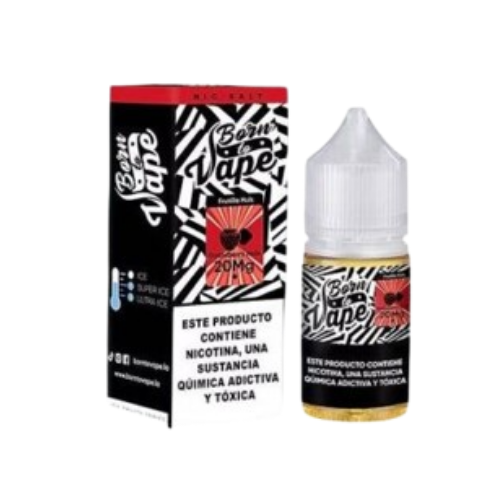 Líquido BTV Born to Vape Salt Nic Strawberry Huls 30 ml