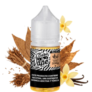 Líquido BTV Born to Vape Salt Nic Tabaco Vainilla 30 ml