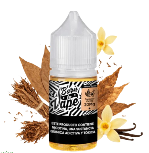 Líquido BTV Born to Vape Salt Nic Tabaco Vainilla 30 ml