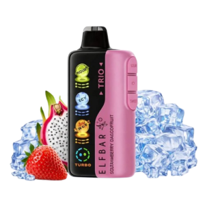 Elfbar Trio Sour Strawberry Dragon Fruit v400