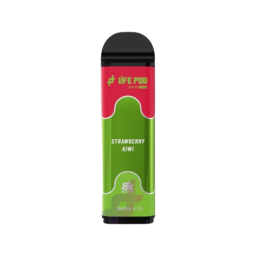 Cartucho 8k Life Pod Strawberry Kiwi