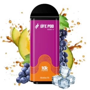 Cartucho 10k Life Pod Grape Honey