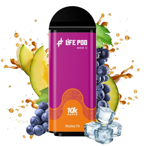 Cartucho 10k Life Pod Grape Honey